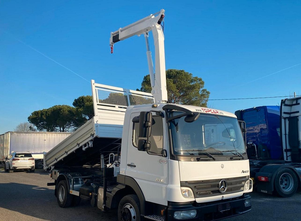 MERCEDES 816 ATEGO RIBALTABILE E GRU - Tipper, Crane truck: picture 3 MERCEDES 816 ATEGO RIBALTABILE E GRU - Tipper, Crane truck: picture 3