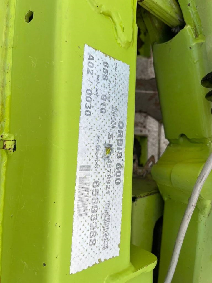 Claas Orbis 600  - Hay and forage equipment: picture 4 Claas Orbis 600  - Hay and forage equipment: picture 4