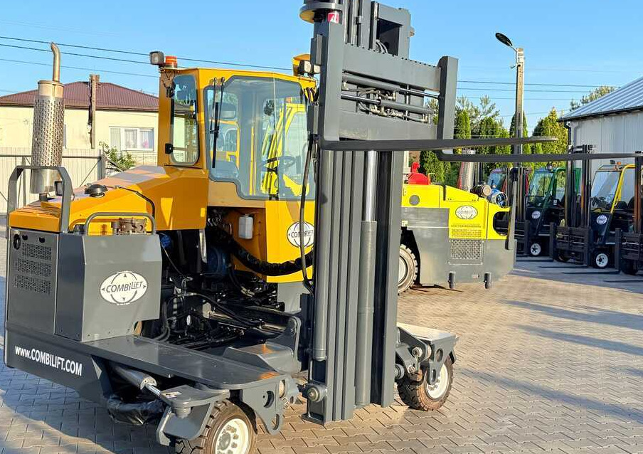 4-way reach truck Combilift C4000 / GAS / TRIPLEX – 5600MM / FREE LIFT / FORK SIDESHIFT / LIKE NEW: picture 19