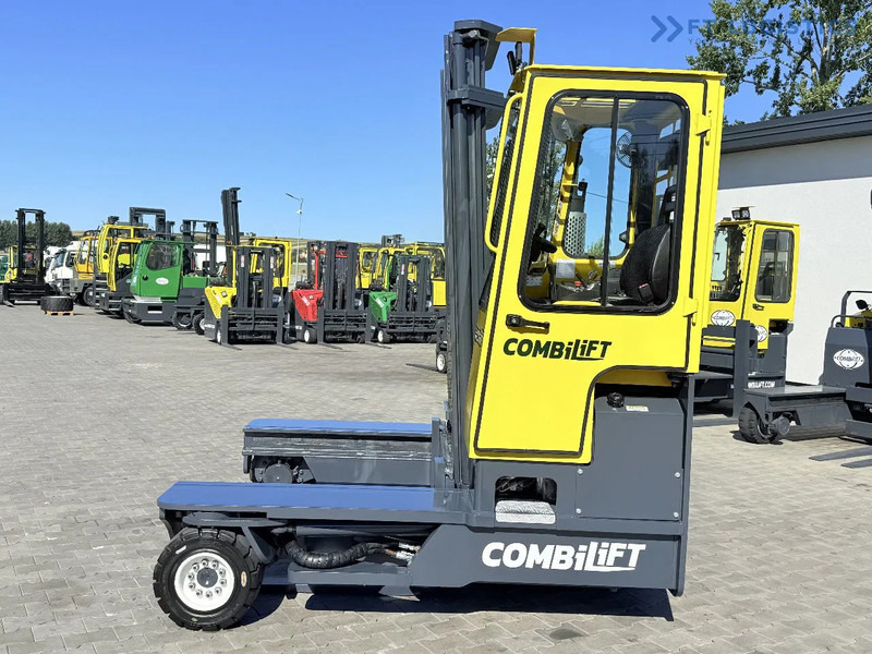 4-way reach truck Combilift Combilift FOUR-WAY MULTIDIRECTIONAL FORKLIFT C4000 / DIESEL / DUPLEX 4100MM / ONLY 2888 HOURS / FORK POSITIONER / FULL CABIN – H: picture 11