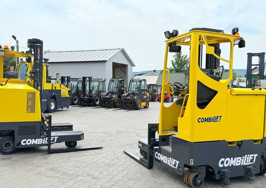 4-way reach truck Combilift MR / ELECTRIC / TRIPLEX – 6000MM / FULL FREE LIFT / WIDE POSITIONER / FORK SIDESHIFT / ONLY 1400 HOURS / LIKE NEW: picture 8