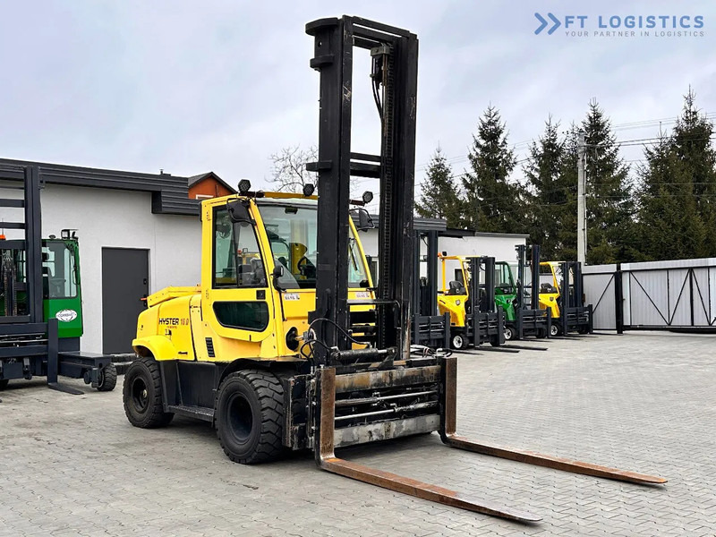 Hyster HYSTER H10.0 FT9 / FORKS 2200MM / FORK POSITIONER / SIDE SHIFT / UDT HYSTER H10.0 FT9 / FORKS 2200MM / FORK POSITIONER / SIDE SH - Diesel forklift: picture 4 Hyster HYSTER H10.0 FT9 / FORKS 2200MM / FORK POSITIONER / SIDE SHIFT / UDT HYSTER H10.0 FT9 / FORKS 2200MM / FORK POSITIONER / SIDE SH - Diesel forklift: picture 4