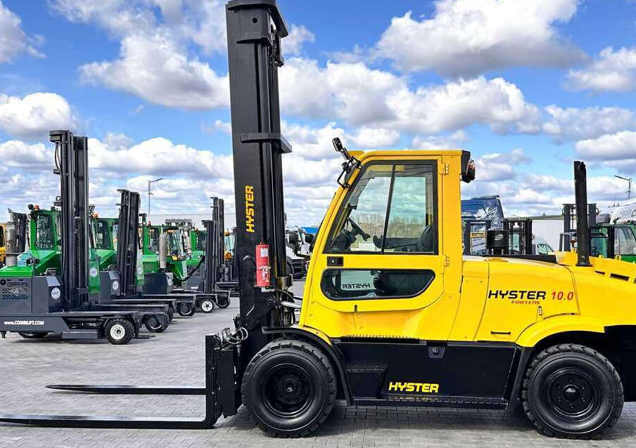 Hyster HYSTER H10.0 FT9 / FORKS 2200MM / POSITIONER / SIDE SHIFT / VALID UDT / 5500MM - Diesel forklift: picture 4 Hyster HYSTER H10.0 FT9 / FORKS 2200MM / POSITIONER / SIDE SHIFT / VALID UDT / 5500MM - Diesel forklift: picture 4
