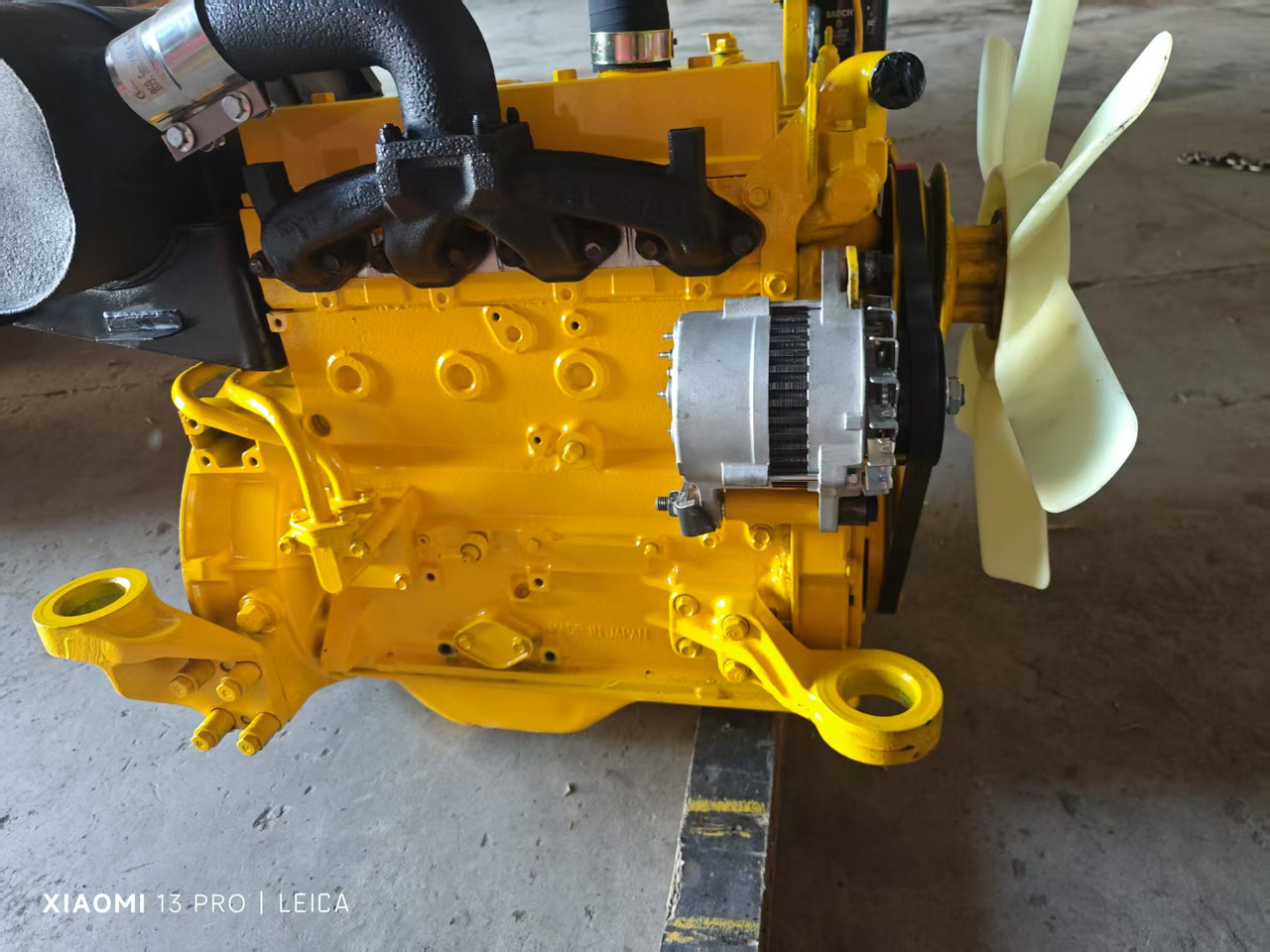 KOMATSU SAA4D95LE - Engine for Excavator: picture 5 KOMATSU SAA4D95LE - Engine for Excavator: picture 5
