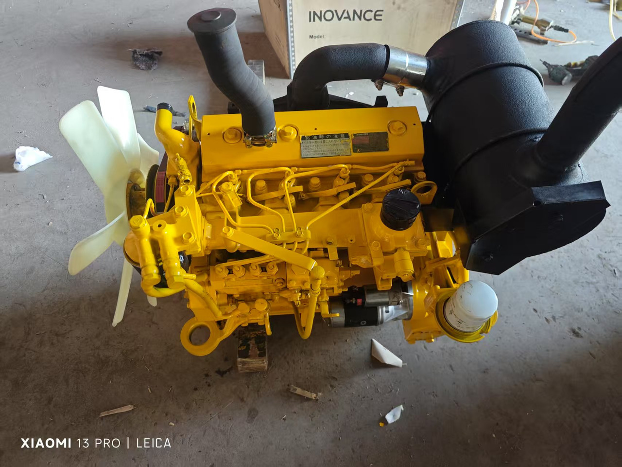 KOMATSU SAA4D95LE - Engine for Excavator: picture 4 KOMATSU SAA4D95LE - Engine for Excavator: picture 4