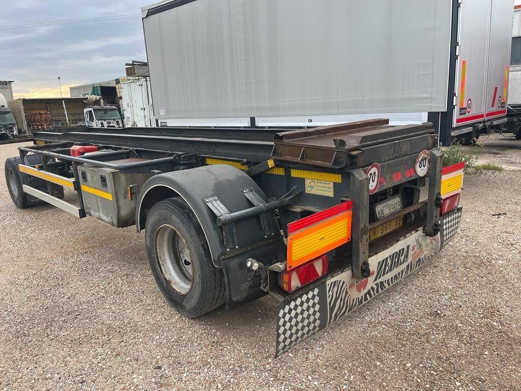 ZORZI RIMORCHIO ZORZI 20R070 SCARRABILE BALESTRATO - Roll-off/ Skip trailer: picture 2 ZORZI RIMORCHIO ZORZI 20R070 SCARRABILE BALESTRATO - Roll-off/ Skip trailer: picture 2