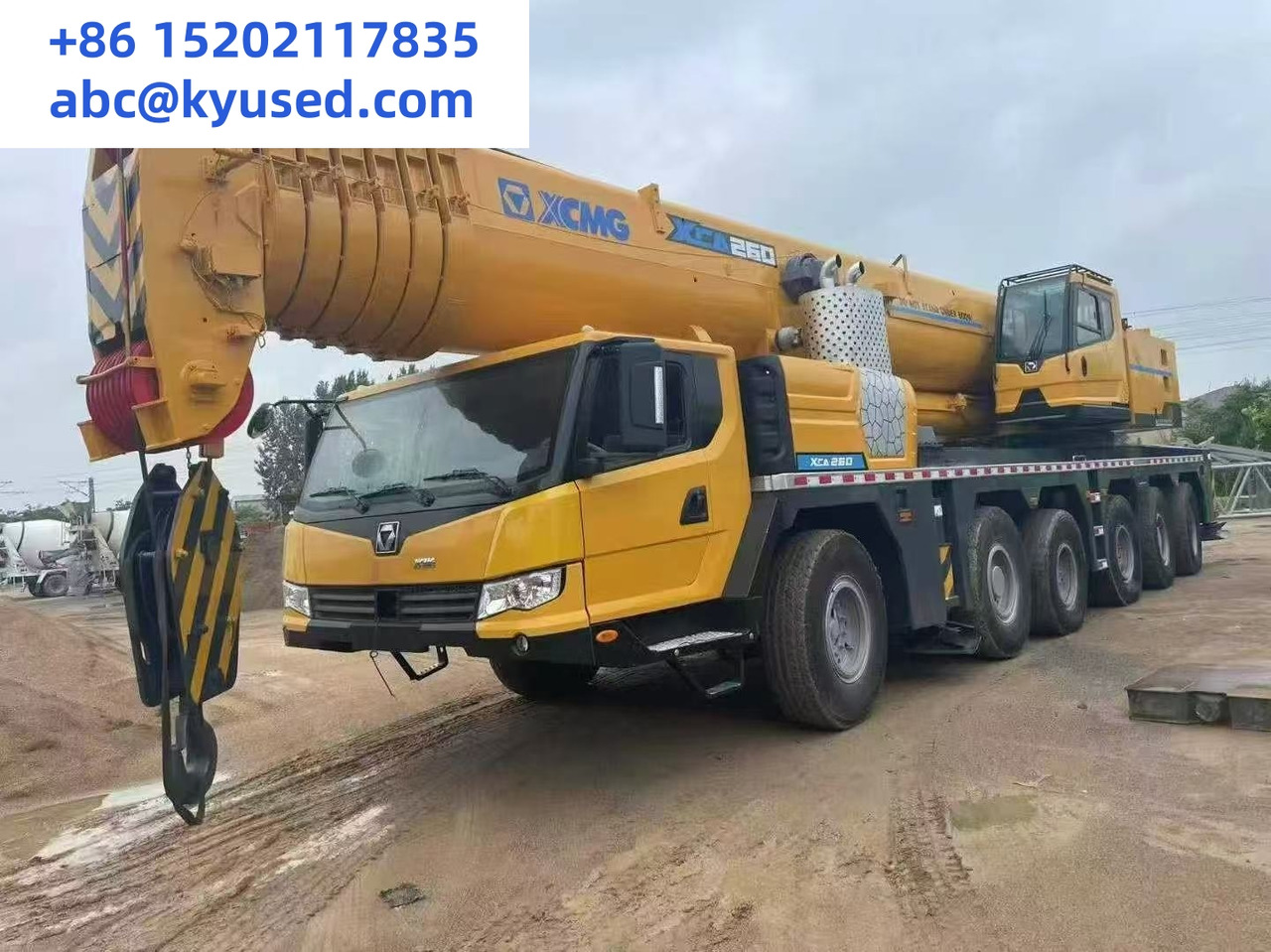 XCMG XCA300 XCA260 300ton 260ton 250ton 220ton used crane - All terrain crane: picture 2 XCMG XCA300 XCA260 300ton 260ton 250ton 220ton used crane - All terrain crane: picture 2
