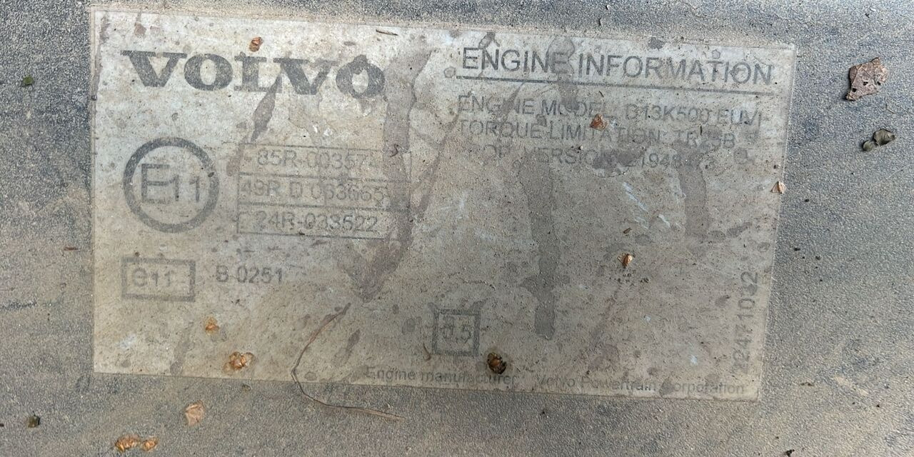 Volvo D13K Volvo D13K truck - Engine for Truck: picture 4 Volvo D13K Volvo D13K truck - Engine for Truck: picture 4