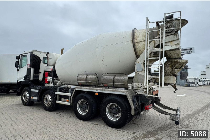Renault C480 Day Cab, Euro 6, 8x4 / Full steel / 9m3 / TOP!! - Concrete mixer truck: picture 2 Renault C480 Day Cab, Euro 6, 8x4 / Full steel / 9m3 / TOP!! - Concrete mixer truck: picture 2