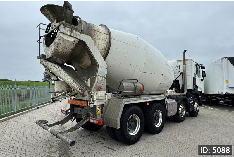 Renault C480 Day Cab, Euro 6, 8x4 / Full steel / 9m3 / TOP!! - Concrete mixer truck: picture 3 Renault C480 Day Cab, Euro 6, 8x4 / Full steel / 9m3 / TOP!! - Concrete mixer truck: picture 3
