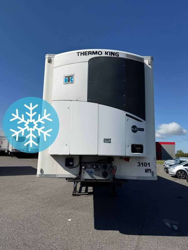 Semi-remorque 3 Essieux FRIGO 38 TONNES HAYON CAISSE CHEREAU GROUPE THERMOKING SLXI SPECTRUM - Refrigerator semi-trailer: picture 1 Semi-remorque 3 Essieux FRIGO 38 TONNES HAYON CAISSE CHEREAU GROUPE THERMOKING SLXI SPECTRUM - Refrigerator semi-trailer: picture 1