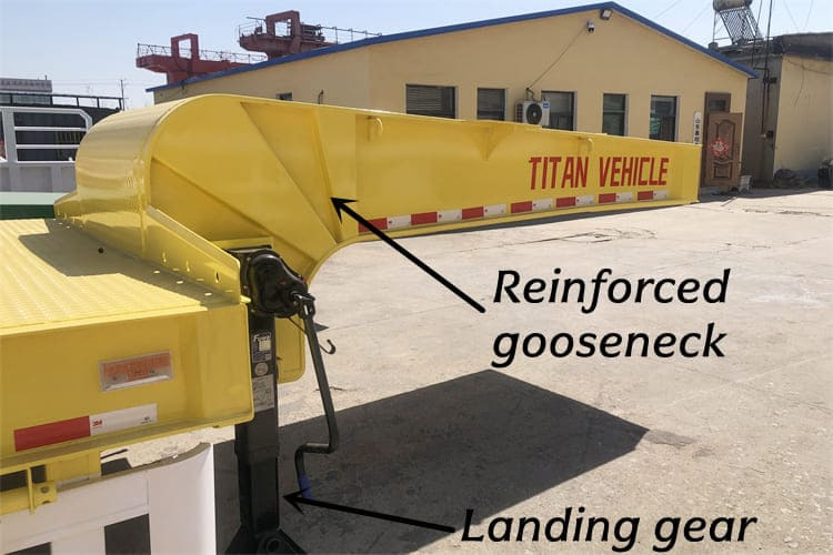 TITAN 3 Axle Low Bed Trailer Price for Sale in Kenya - Low loader semi-trailer: picture 5 TITAN 3 Axle Low Bed Trailer Price for Sale in Kenya - Low loader semi-trailer: picture 5