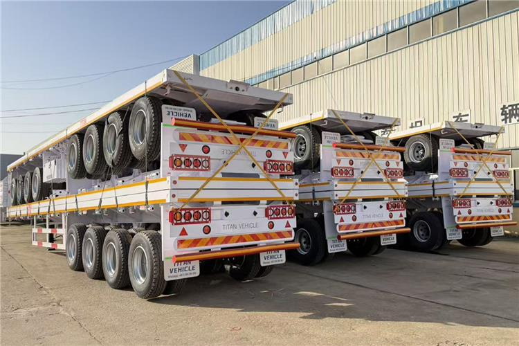 TITAN 4 Axle Flatbed Trailer for Sale In Saudi Arabia - Dropside/ Flatbed semi-trailer: picture 1 TITAN 4 Axle Flatbed Trailer for Sale In Saudi Arabia - Dropside/ Flatbed semi-trailer: picture 1