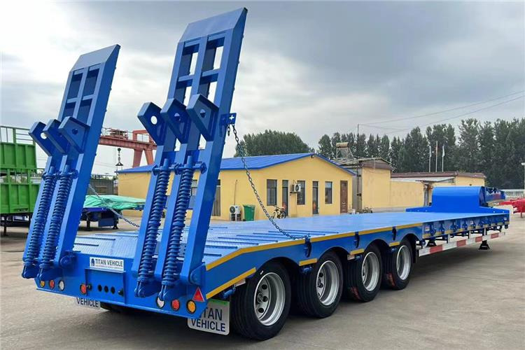 TITAN 4 Axle Low Bed Truck Trailer for Sale In Philippines - Low loader semi-trailer: picture 2 TITAN 4 Axle Low Bed Truck Trailer for Sale In Philippines - Low loader semi-trailer: picture 2