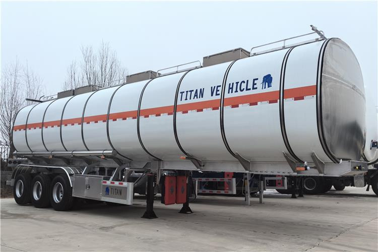 TITAN 42000 L Aluminum Tanker Trailer for Sale In Costa Rica - Tank semi-trailer: picture 1 TITAN 42000 L Aluminum Tanker Trailer for Sale In Costa Rica - Tank semi-trailer: picture 1