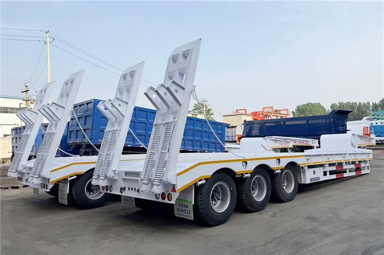 TITAN 60 Ton Low Bed Trailer for Sale In Tananiza - Low loader semi-trailer: picture 2 TITAN 60 Ton Low Bed Trailer for Sale In Tananiza - Low loader semi-trailer: picture 2