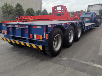 TITAN 80 Ton Lowboy Semi Trailer for Sale in Tanzania - Low loader semi-trailer: picture 1 TITAN 80 Ton Lowboy Semi Trailer for Sale in Tanzania - Low loader semi-trailer: picture 1