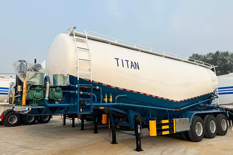 TITAN Bulk Cement Tanker Truck for Sale in Congo - Tank semi-trailer: picture 1 TITAN Bulk Cement Tanker Truck for Sale in Congo - Tank semi-trailer: picture 1