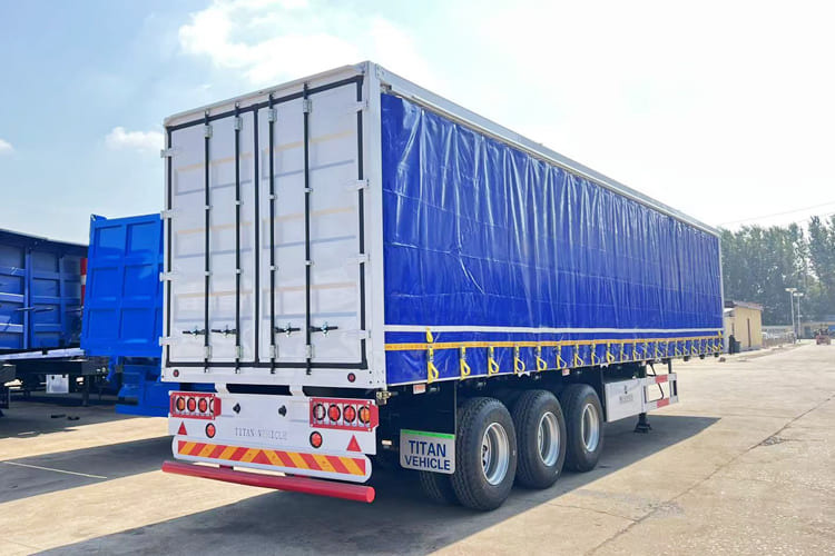 TITAN Curtain Side Trailer for Sale in Saudi Arabia - Curtainsider semi-trailer: picture 1 TITAN Curtain Side Trailer for Sale in Saudi Arabia - Curtainsider semi-trailer: picture 1