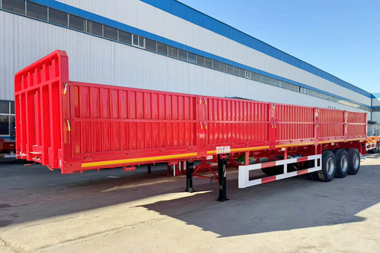 TITAN Drop Side Trailer for Sale in Mali - Dropside/ Flatbed semi-trailer: picture 3 TITAN Drop Side Trailer for Sale in Mali - Dropside/ Flatbed semi-trailer: picture 3
