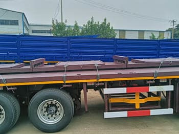 TITAN Semi Truck Flatbed Traile for Sale in Saudi Arabia - Dropside/ Flatbed semi-trailer: picture 3 TITAN Semi Truck Flatbed Traile for Sale in Saudi Arabia - Dropside/ Flatbed semi-trailer: picture 3