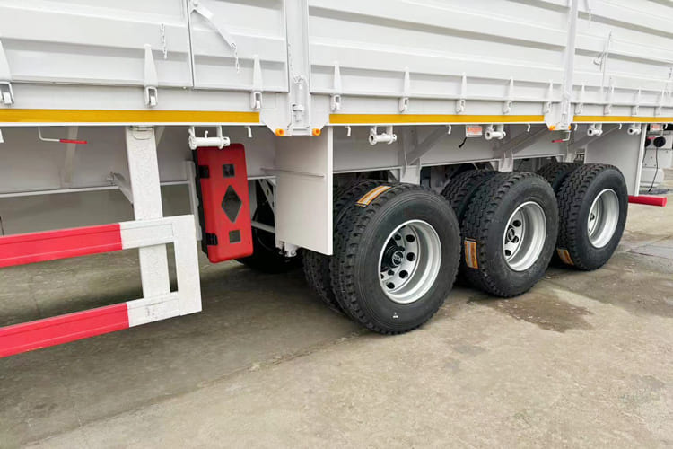 TITAN Side Wall Trailer for Sale in Zambia - Dropside/ Flatbed semi-trailer: picture 5 TITAN Side Wall Trailer for Sale in Zambia - Dropside/ Flatbed semi-trailer: picture 5