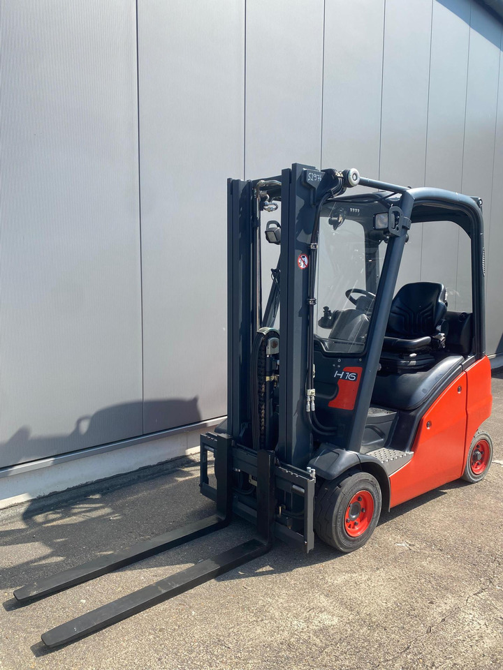 Linde Linde H 16 T - 2.575 h - Seitenschieber - - LPG forklift: picture 1 Linde Linde H 16 T - 2.575 h - Seitenschieber - - LPG forklift: picture 1