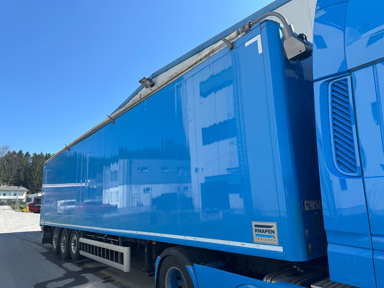 Knapen ALU LIFT E-Verdeck Müllplane - Walking floor semi-trailer: picture 2 Knapen ALU LIFT E-Verdeck Müllplane - Walking floor semi-trailer: picture 2