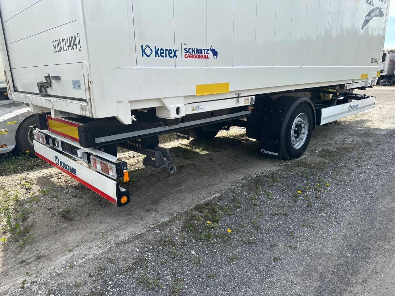 Krone ZE 1 Achs Maxi TÜV neu - Container transporter/ Swap body trailer: picture 3 Krone ZE 1 Achs Maxi TÜV neu - Container transporter/ Swap body trailer: picture 3
