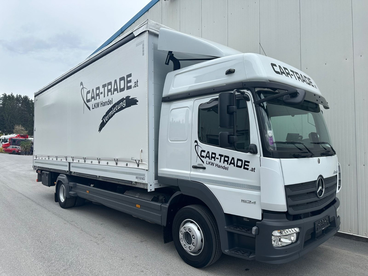 Mercedes-Benz Atego 1524 BigSpace LBW Navi/Kamera - Curtainsider truck: picture 2 Mercedes-Benz Atego 1524 BigSpace LBW Navi/Kamera - Curtainsider truck: picture 2