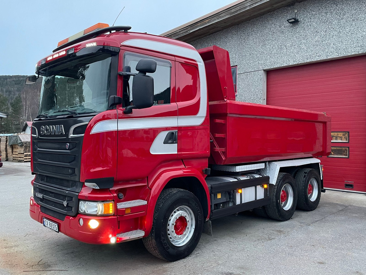 SCANIA R580 - Tipper: picture 1 SCANIA R580 - Tipper: picture 1