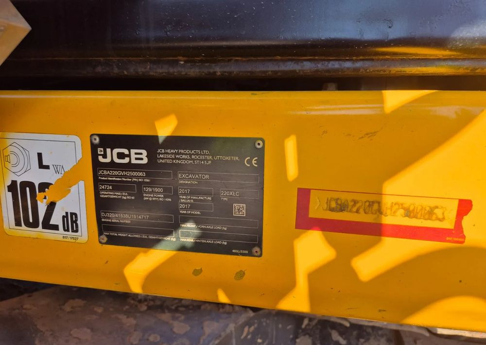 Lease a  JCB 220xlc JCB 220xlc: picture 14