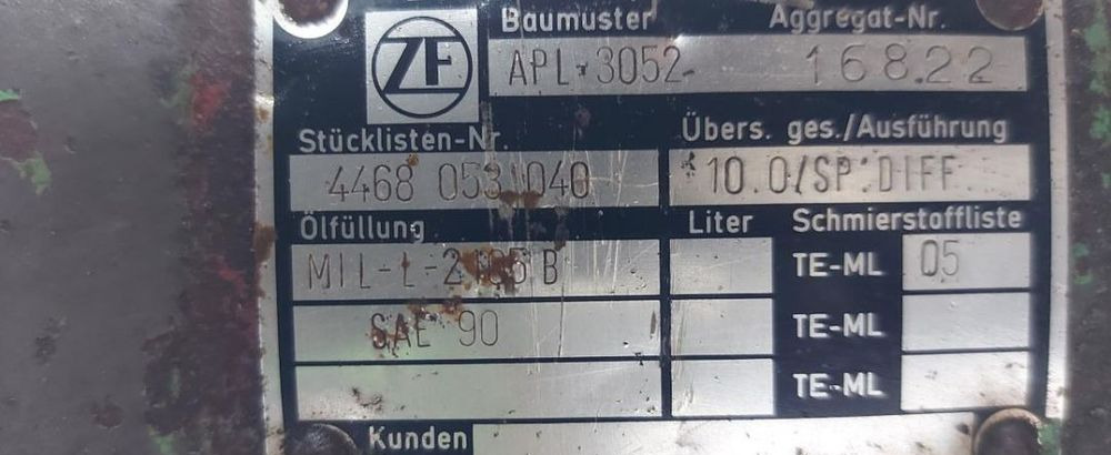 ZWROTNICA ZF 3052 LEWA 4468453023f - Steering for Agricultural machinery: picture 3 ZWROTNICA ZF 3052 LEWA 4468453023f - Steering for Agricultural machinery: picture 3