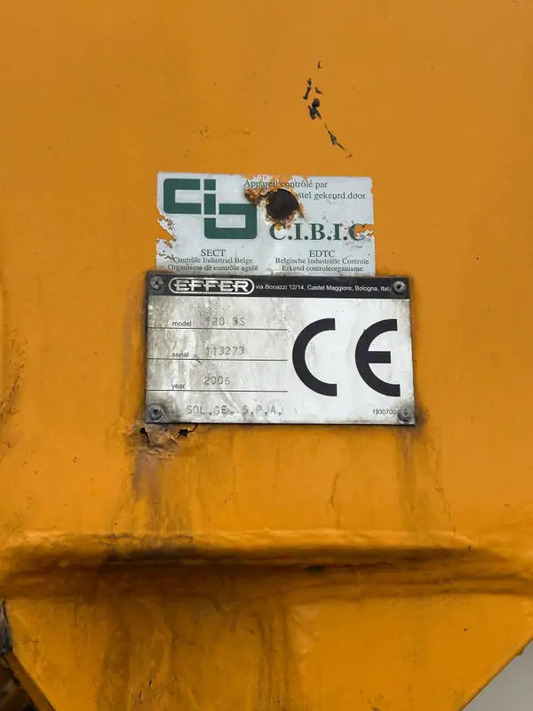 Crane truck, Dropside/ Flatbed truck MAN TGM 18.280 *202000 km*Grue EFFER type 120 3 S*PREMIER PROPRIO: picture 8