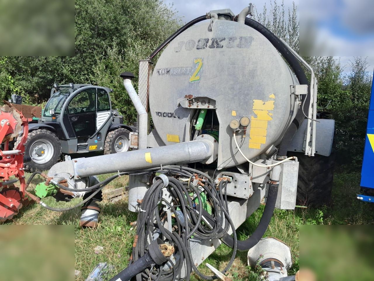 2006 JOSKIN KOMFORT 2 10000S - Slurry tanker: picture 3 2006 JOSKIN KOMFORT 2 10000S - Slurry tanker: picture 3