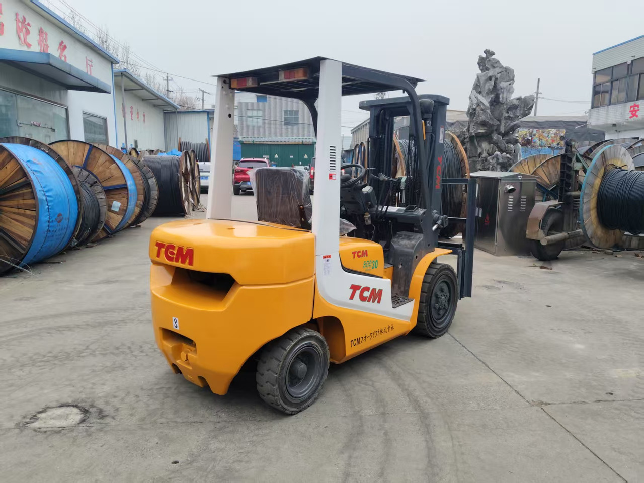 TCM FD30 Japan brand used 3 ton 4.5m diesel forklift Customizable mast clamps - Diesel forklift: picture 5 TCM FD30 Japan brand used 3 ton 4.5m diesel forklift Customizable mast clamps - Diesel forklift: picture 5