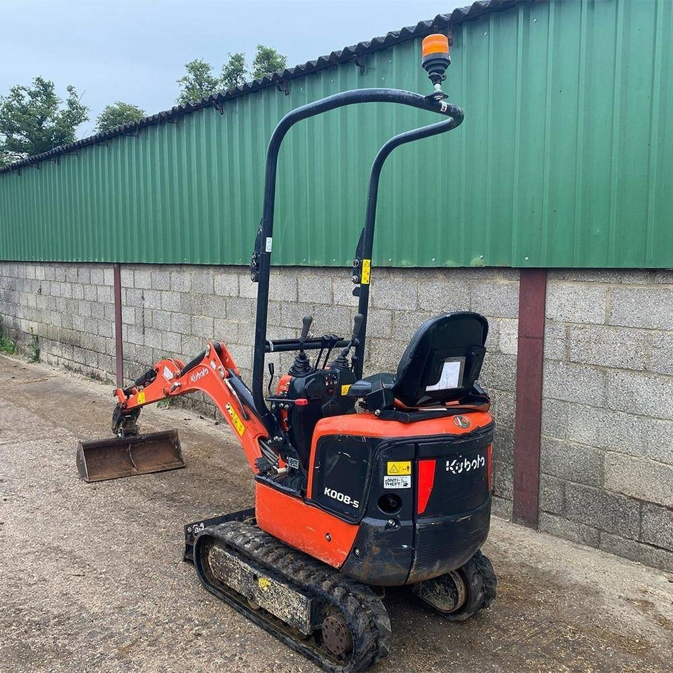 Kubota K 008-5 - Mini excavator: picture 2 Kubota K 008-5 - Mini excavator: picture 2