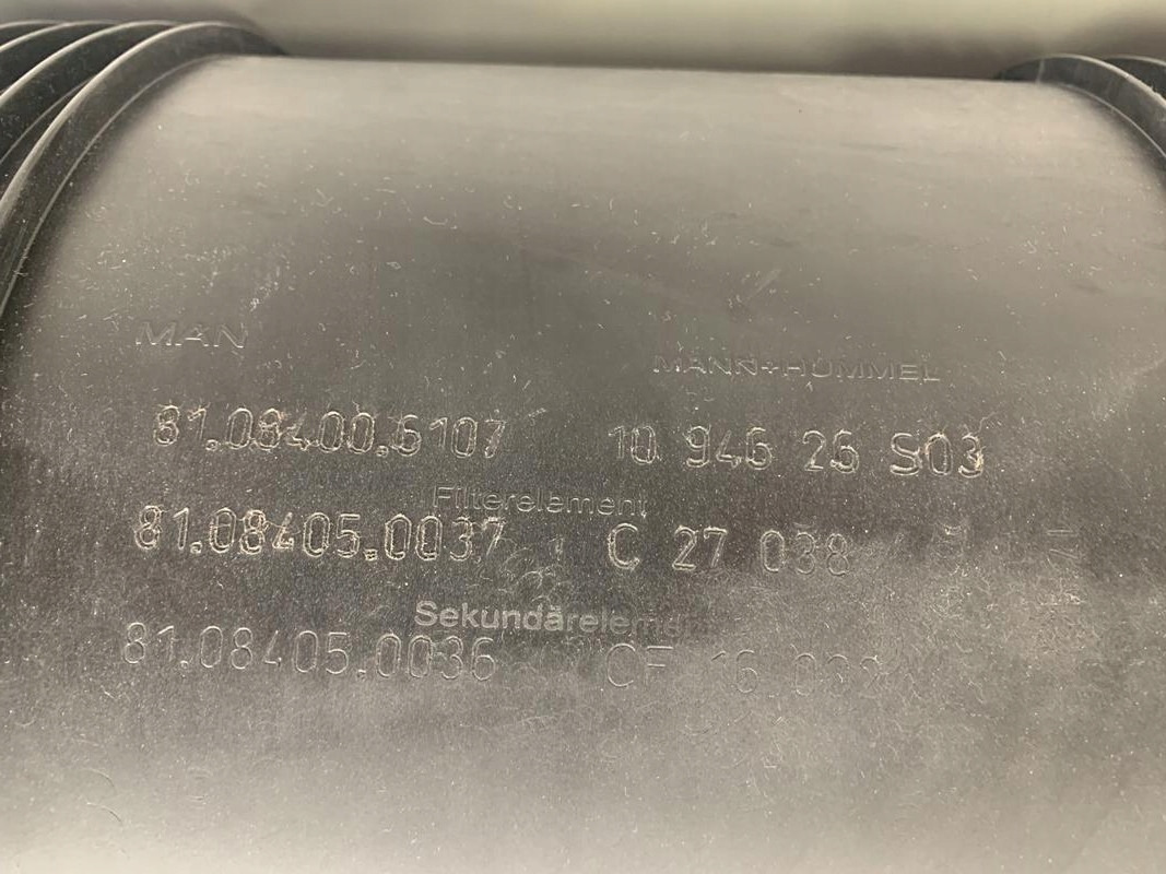 FILTR POWIETRZA OBUDOWA FILTRA MAN TGS TGX EURO 6 - Air filter for Truck: picture 5 FILTR POWIETRZA OBUDOWA FILTRA MAN TGS TGX EURO 6 - Air filter for Truck: picture 5