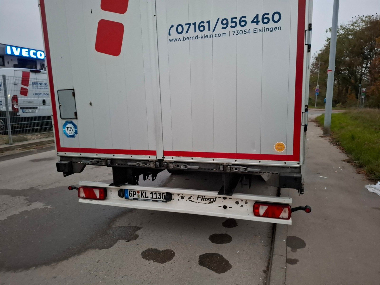 Fliegl TKF 118, Schiebeplane, Durchlader, Luft, - Curtainsider trailer: picture 5 Fliegl TKF 118, Schiebeplane, Durchlader, Luft, - Curtainsider trailer: picture 5