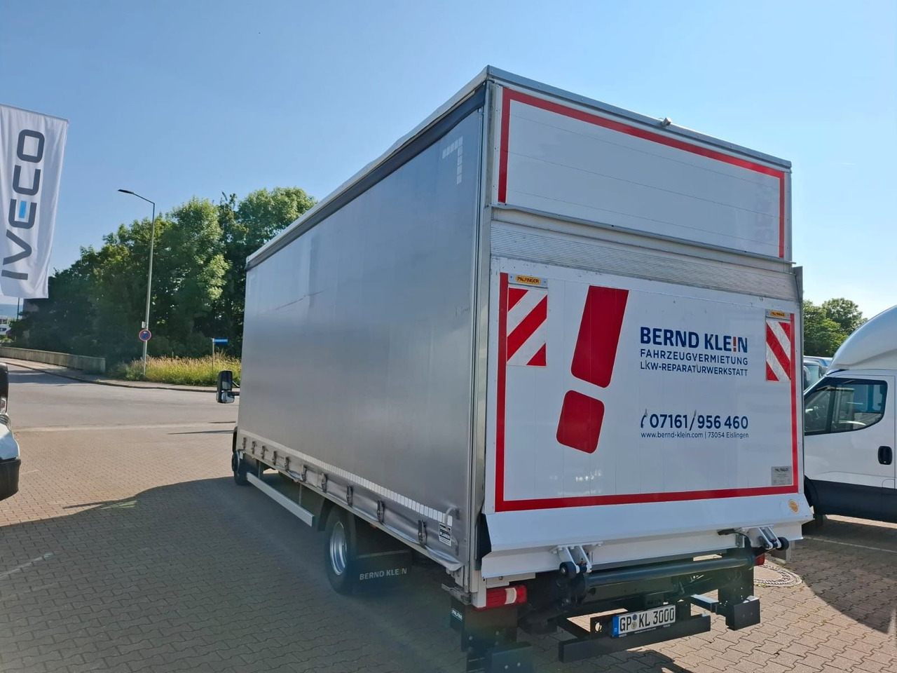 Iveco 72-210P/A8,Luft,HiMatic,LBW,Schiebepl., - Curtain side van: picture 2 Iveco 72-210P/A8,Luft,HiMatic,LBW,Schiebepl., - Curtain side van: picture 2