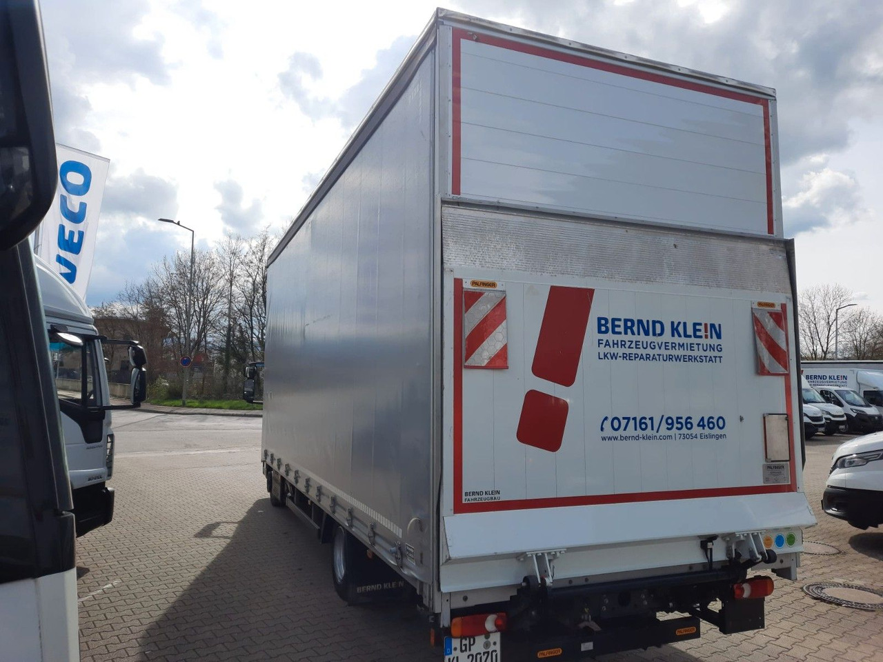 Iveco ML80-210,Jumbo,LBW,Klima,Luftfed. - Curtain side van: picture 5 Iveco ML80-210,Jumbo,LBW,Klima,Luftfed. - Curtain side van: picture 5