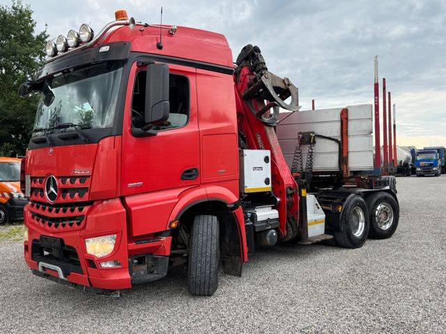 Mercedes-Benz 2651*6x2/4x4*HAD*PALFINGER-KRAN*KOMPLETTZUG*LENK - Tractor unit, Timber semi-trailer: picture 3 Mercedes-Benz 2651*6x2/4x4*HAD*PALFINGER-KRAN*KOMPLETTZUG*LENK - Tractor unit, Timber semi-trailer: picture 3