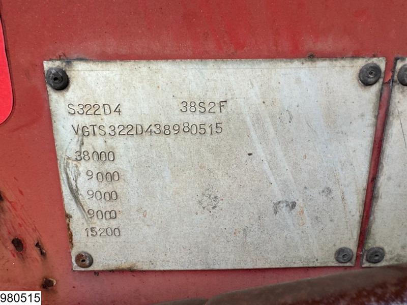 ASCA Chassis 20 ft, ADR - Container transporter/ Swap body semi-trailer: picture 4 ASCA Chassis 20 ft, ADR - Container transporter/ Swap body semi-trailer: picture 4