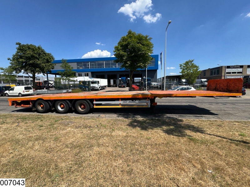 Dropside/ Flatbed semi-trailer Broshuis open laadbak Extandable 21 Meter, 53750 kg: picture 8