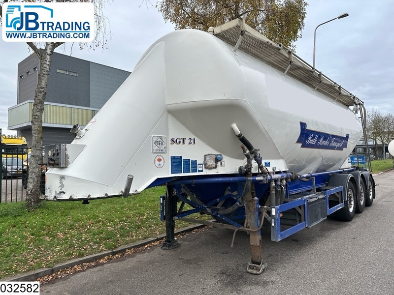 Feldbinder Silo 40.000 Liter - Tank semi-trailer: picture 1 Feldbinder Silo 40.000 Liter - Tank semi-trailer: picture 1