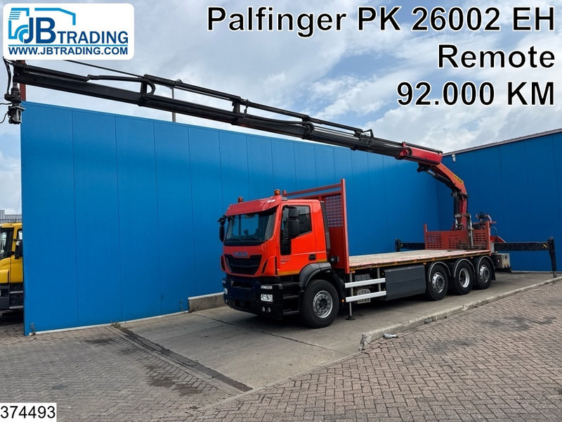 Iveco Stralis 330 CNG 8x2, CNG, Palfinger, Remote, 92.000KM - Dropside/ Flatbed truck, Crane truck: picture 1 Iveco Stralis 330 CNG 8x2, CNG, Palfinger, Remote, 92.000KM - Dropside/ Flatbed truck, Crane truck: picture 1
