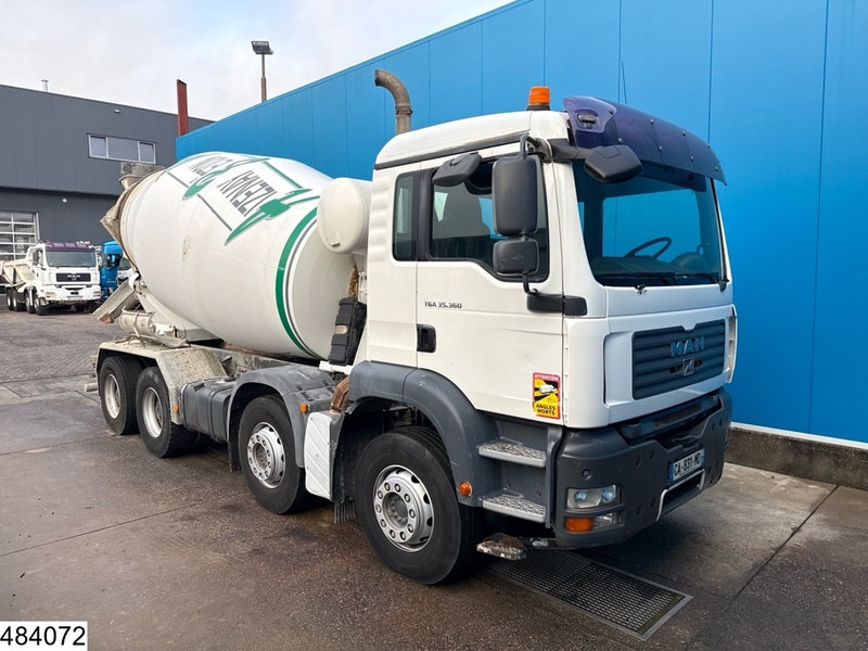 MAN TGA 35 360 8x4, 8m3, Manual, Leaf - Concrete mixer truck: picture 2 MAN TGA 35 360 8x4, 8m3, Manual, Leaf - Concrete mixer truck: picture 2
