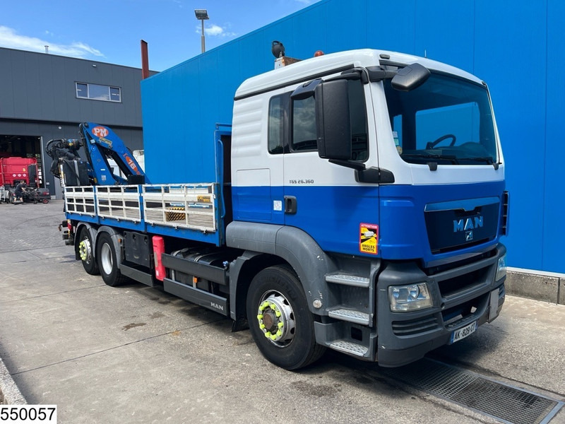 MAN TGS 26 360 6x4, EURO 5, PM, Remote, Hydrodrive - Dropside/ Flatbed truck, Crane truck: picture 3 MAN TGS 26 360 6x4, EURO 5, PM, Remote, Hydrodrive - Dropside/ Flatbed truck, Crane truck: picture 3