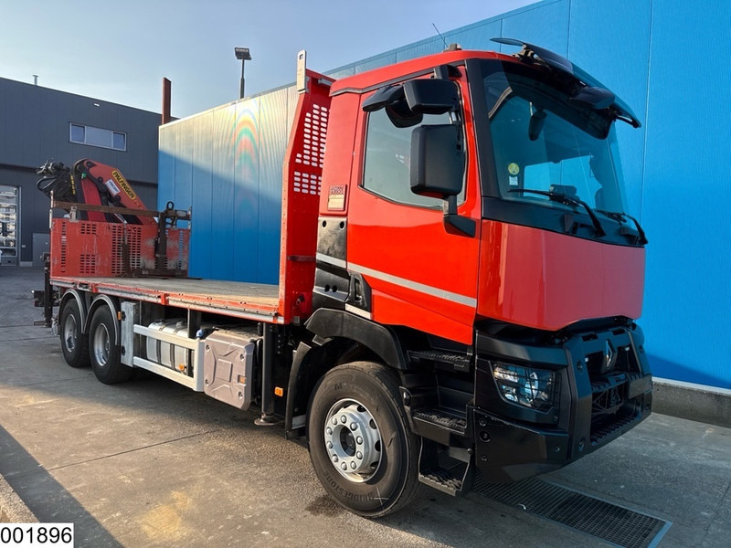 Renault C 430 6x4, EURO 6, Retarder, Palfinger,Remote - Dropside/ Flatbed truck, Crane truck: picture 2 Renault C 430 6x4, EURO 6, Retarder, Palfinger,Remote - Dropside/ Flatbed truck, Crane truck: picture 2