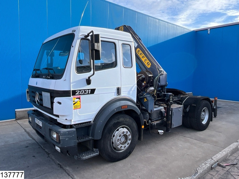 Mercedes-Benz 2031 Manual, Steelsuspension, Effer 210 - Tractor unit: picture 2 Mercedes-Benz 2031 Manual, Steelsuspension, Effer 210 - Tractor unit: picture 2